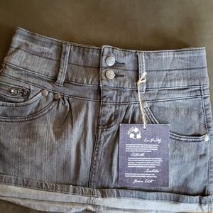 R.E.U.S.E Jean mini skirts